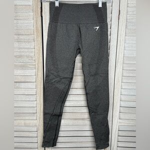 GYMSHARK Women's Vital Seamless 2.0 Leggings Charcoal Marl-Small